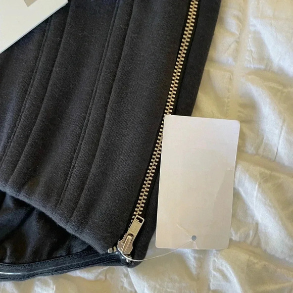 Good American black knit corset crop top - Picture 6 of 10